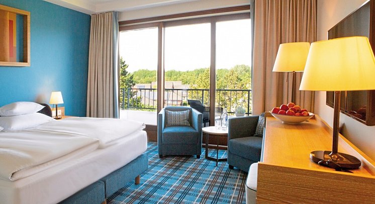 AALERNHÜS hotel & spa - Wohnbeispiel Doppelzimmer Landblick (Zimmercodierung DB1)