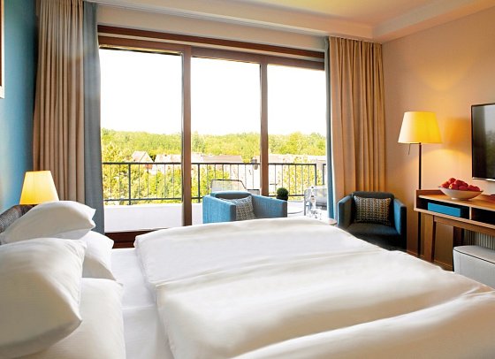 AALERNHÜS hotel & spa - Wohnbeispiel Doppelzimmer Landblick (Zimmercodierung DB1)