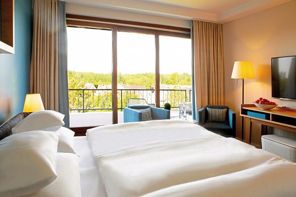 AALERNHÜS hotel & spa - Wohnbeispiel Doppelzimmer Landblick (Zimmercodierung DB1)