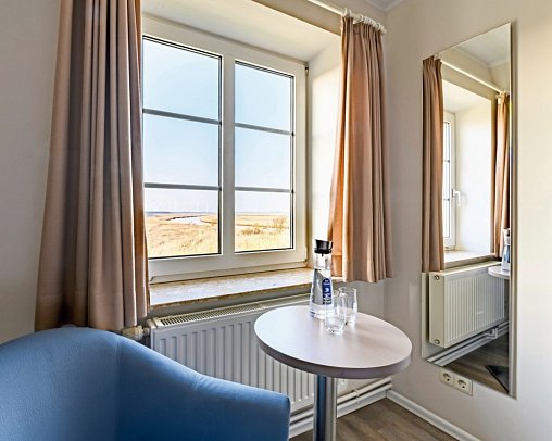 Nordsee-Hotel Arlau-Schleuse - Wohnbeispiel Doppelzimmer Komfort (Zimmercodierung DF1)