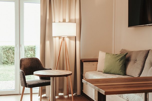 BEBIO - Hotel be natural - Wohnbeispiel Doppelzimmer Eiderblick (Zimmercodierung DB1)