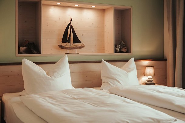 BEBIO - Hotel be natural - Wohnbeispiel Doppelzimmer Komfort (Zimmercodierung DF1)