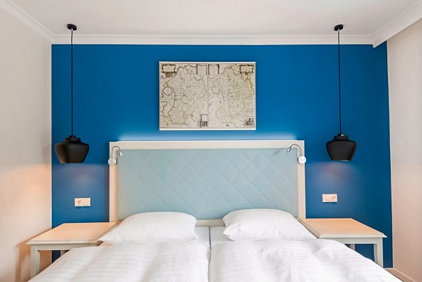 Hotel zur alten Post - Wohnbeispiel Doppelzimmer Wohnzimmer (Zimmercodierung DB1)