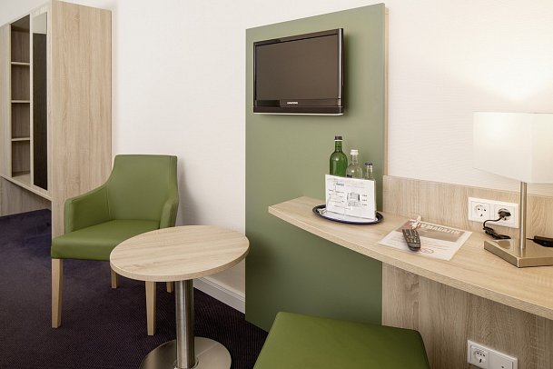 Nordsee-Hotel Hinrichsen - Wohnbeispiel Doppelzimmer Komfort (Zimmercodierung DF1)