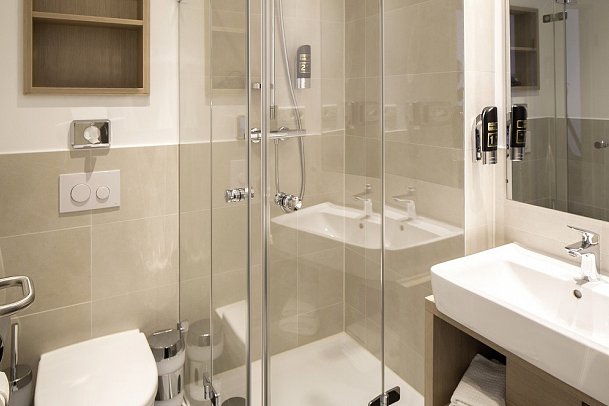 Nordsee-Hotel Hinrichsen - Wohnbeispiel Doppelzimmer Komfort (Zimmercodierung DF1)