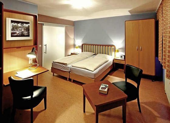 Hotel Helgoländer Klassik - Wohnbeispiel Doppelzimmer Inselseite (Zimmercodierungen DBL & D1L)