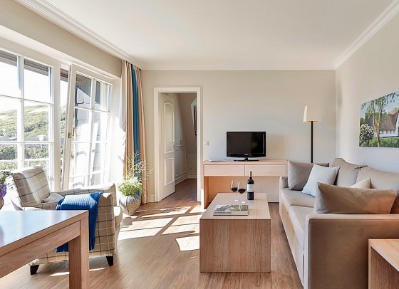 Dorint Strandresort & Spa Sylt/Westerland - Wohnbeispiel Suite Komfort (Zimmercodierung WF1)