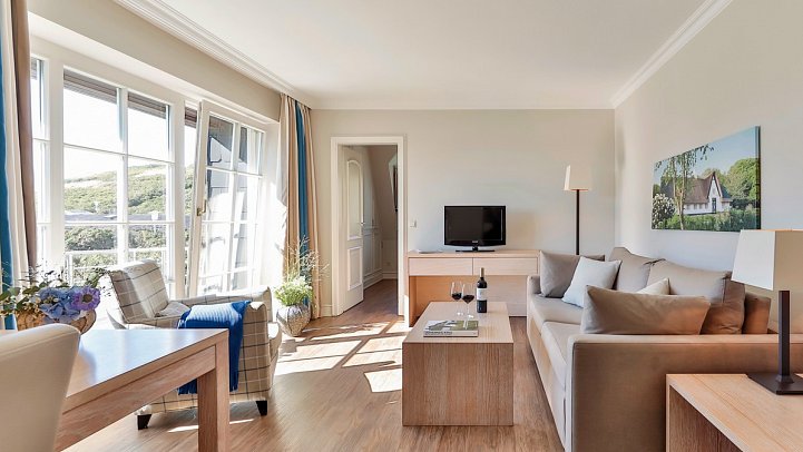 Dorint Strandresort & Spa Sylt/Westerland - Wohnbeispiel Suite Komfort (Zimmercodierung WF1)