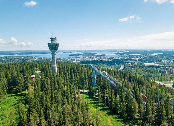 Reizvolles Finnland - Kuopio, Puijo Hill