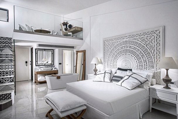 Abaton Island Resort & Spa - Wohnbeispiel Loft Deluxe Sea View (Zimmercodierung DD3)