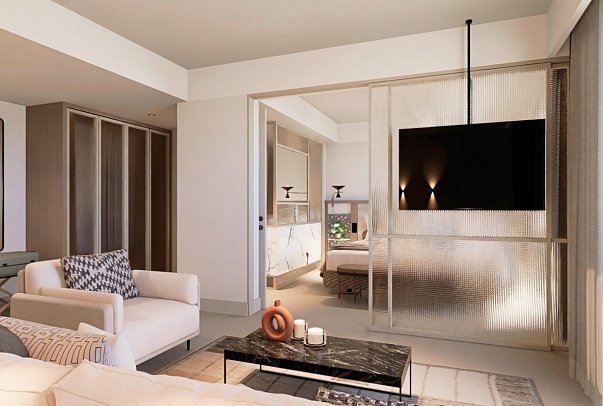 Creta Star - Wohnbeispiel Juniorsuite (Zimmercodierungen JBG, JBN & JBM)