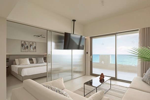Creta Star - Wohnbeispiel Juniorsuite Meerblick (Zimmercodierung JBM)