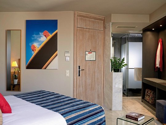 Kyma Suites Beach Hotel - Wohnbeispiel Doppelzimmer Superior (Zimmercodierung DS1)