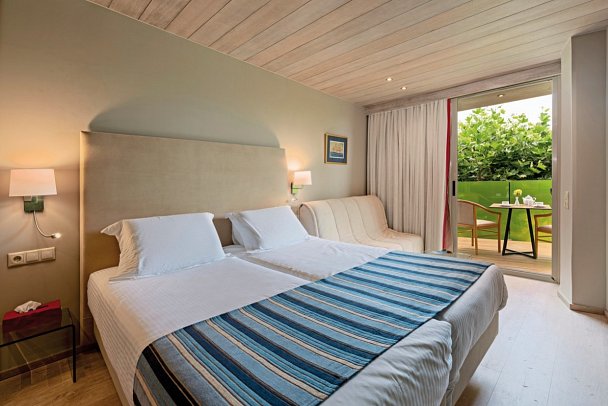 Kyma Suites Beach Hotel - Wohnbeispiel Doppelzimmer Superior Meerblick (Zimmercodierung DSM)