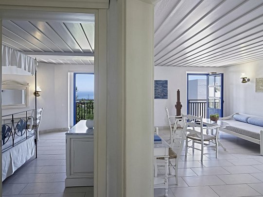 Creta Maris Resort - Wohnbeispiel Suite Premium Meerblick (Zimmercodierung WMM)