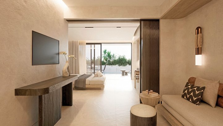 Theartemis Palace - Wohnbeispiel Suite Privatpool (Zimmercodierung W1R)