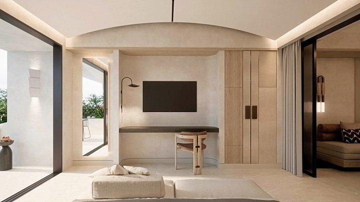 Theartemis Palace - Wohnbeispiel Suite Privatpool (Zimmercodierung W1R)