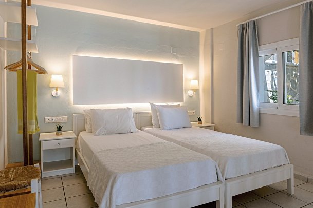 Ormos Atalia Village - Wohnbeispiel Appartement 1 Schlafz. Gartenblick (Zimmercodierung ABG)