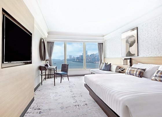 Harbour Grand Kowloon - Wohnbeispiel Deluxe Harbourview (Zimmercodierung UDH)