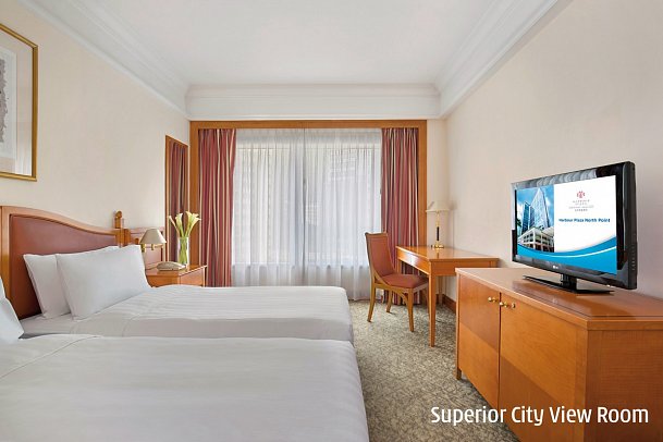 Harbour Plaza North Point - Wohnbeispiel Superior-City-View-Zimmer