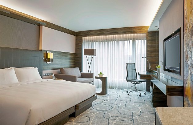 New World Millennium Hong Kong Hotel - Wohnbeispiel Residence Club City View (Zimmercodierung UL1)