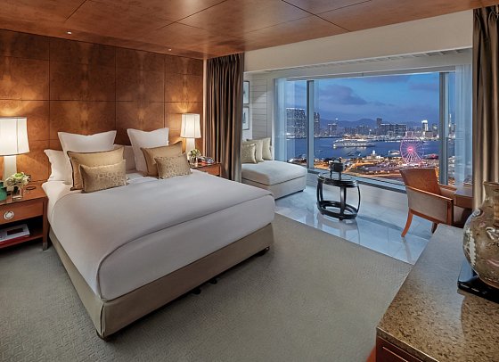Mandarin Oriental, Hong Kong - Harbour View Room (Zimmercodierung UDH)