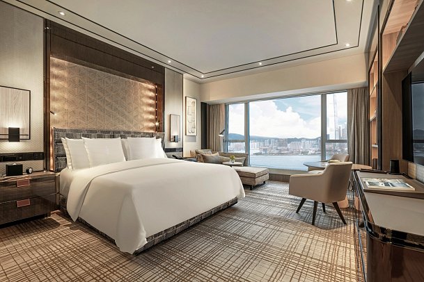 Four Seasons Hotel Hong Kong - Deluxe Harbour View Room