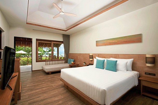 SAii Phi Phi Island Village - Wohnbeispiel Deluxe Sea View Bungalow (Zimmercodierung BDM)