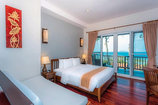 Phi Phi Holiday Resort - Wohnbeispiel Coral Sea View Studio (Zimmercodierung SDM)