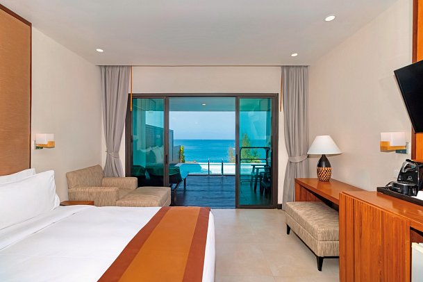 Phi Phi Holiday Resort - Wohnbeispiel Ocean Sunset Pool Villa (Zimmercodierung VB5)