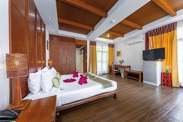 P.P. Erawan Palms Resort - Wohnbeispiel Superior Bungalow (Zimmercodierung BS1)