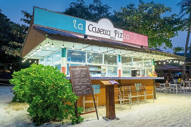 P.P. Erawan Palms Resort - Restaurant „La Casetta della Pizza“