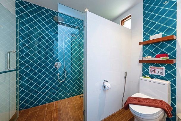 P.P. Erawan Palms Resort - Badbeispiel Standard (Zimmercodierung UG1)