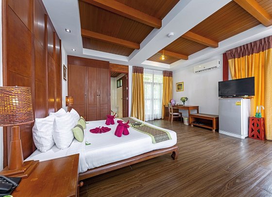 P.P. Erawan Palms Resort - Wohnbeispiel Superior Bungalow (Zimmercodierung BS1)