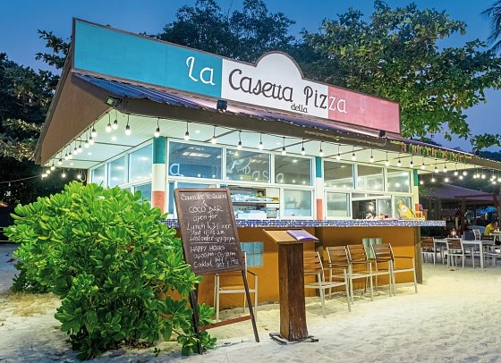 P.P. Erawan Palms Resort - Restaurant „La Casetta della Pizza“