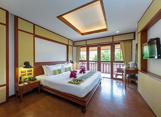 P.P. Erawan Palms Resort - Wohnbeispiel Standard (Zimmercodierung UG1)