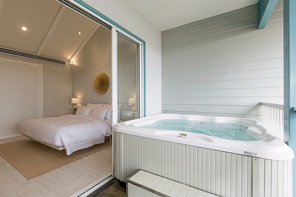 Cape Kudu Hotel - Wohnbeispiel Robinson Crusoe (Zimmercodierung WB1)