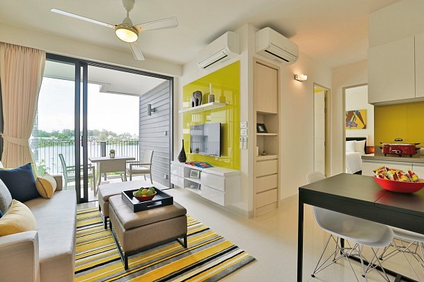 Cassia Phuket - Wohnbeispiel 2 Bedroom Water (Zimmercodierung WS2)