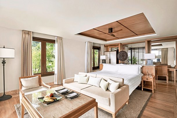 Trisara - Wohnbeispiel Ocean View Pool Junior Suite (Zimmercodierung JBM)