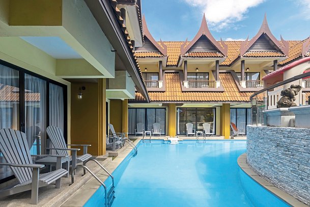 Diamond Cottage Resort & Spa - Wohnbeispiel Superior Pool Access (Zimmercodierung USQ)