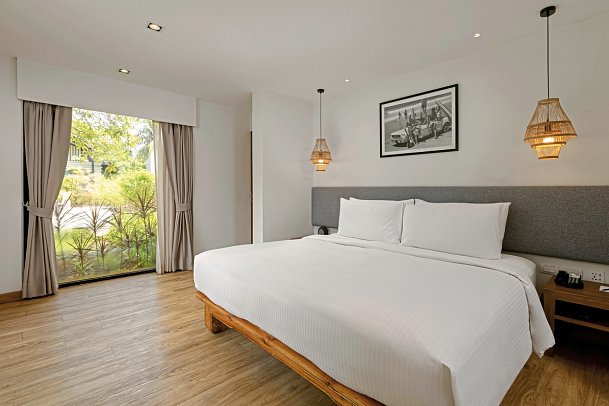 Outrigger Khao Lak Beach Resort - Wohnbeispiel Deluxe Garden Suite (Zimmercodierung WDG)