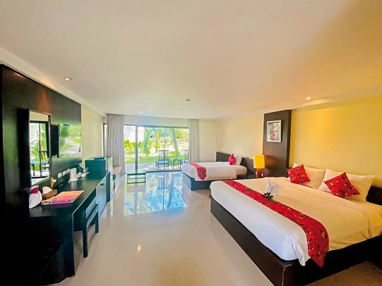 Palm Galleria Resort - Wohnbeispiel Deluxe Family (Zimmercodierung FD1)