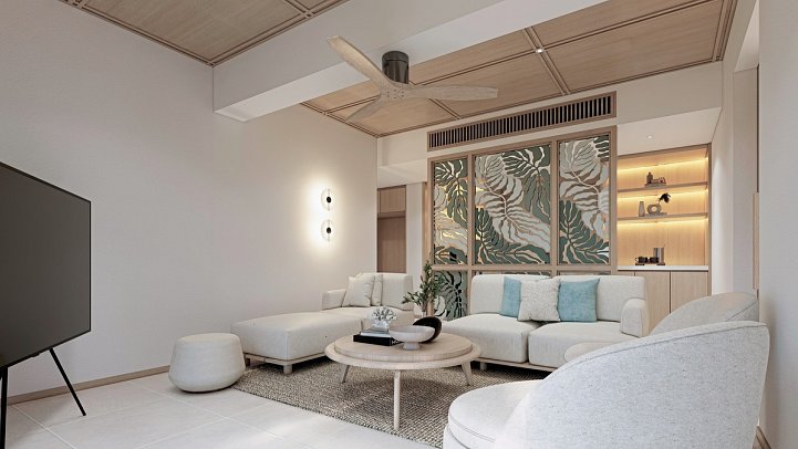 Khaolak Emerald Beach Resort & Spa - Wohnbeispiel One Bedroom Suite (Zimmercodierung WB1)