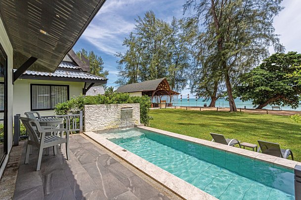 Khaolak Emerald Beach Resort & Spa - Wohnbeispiel Beachfront Pool Villa (Zimmercodierung VBR)