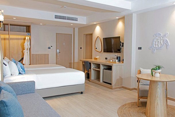 Khaolak Emerald Beach Resort & Spa - Wohnbeispiel Deluxe (Zimmercodierung UD1)