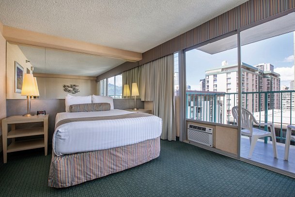 Aqua Aloha Surf Waikiki - Wohnbeispiel Deluxe Room