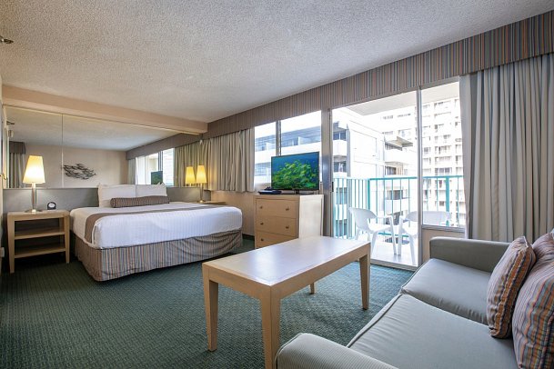 Aqua Aloha Surf Waikiki - Wohnbeispiel Deluxe Room