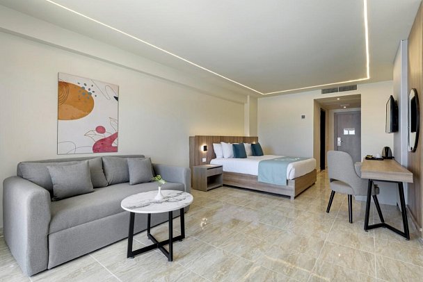 Flow Spectrum Resort Sahl Hasheesh - Wohnbeispiel Doppelzimmer Deluxe (Zimmercodierungen DDP, DCP & DDB)