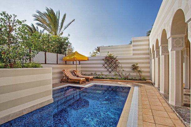 The Oberoi Sahl Hasheesh - Wohnbeispiel Royal Suite Privat Pool (Zimmercodierung WOQ)