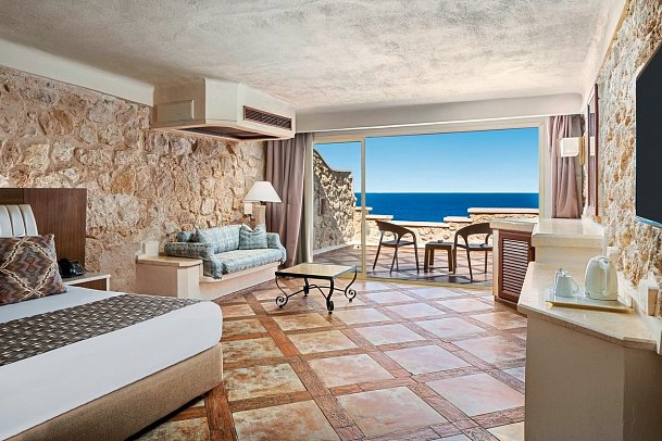 Pickalbatros Citadel Resort - Wohnbeispiel Doppelzimmer Standard Meerblick (Zimmercodierungen DGM, DCM, DFM & DC2)